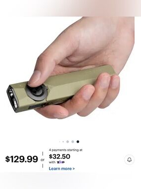 🔦 Olight Exclusive ArkPro Ultra Olive Green USB Rechargeable LED Reading Light